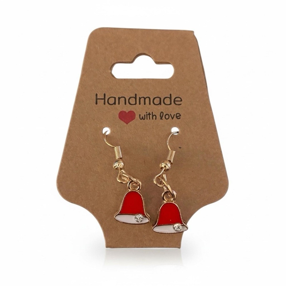 Handmade Christmas Bell Earrings‎